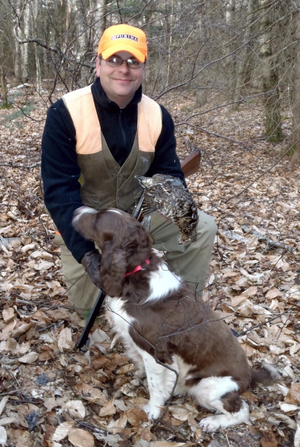 Ruffed grouse hunting in Maine with Jo Ann Moody