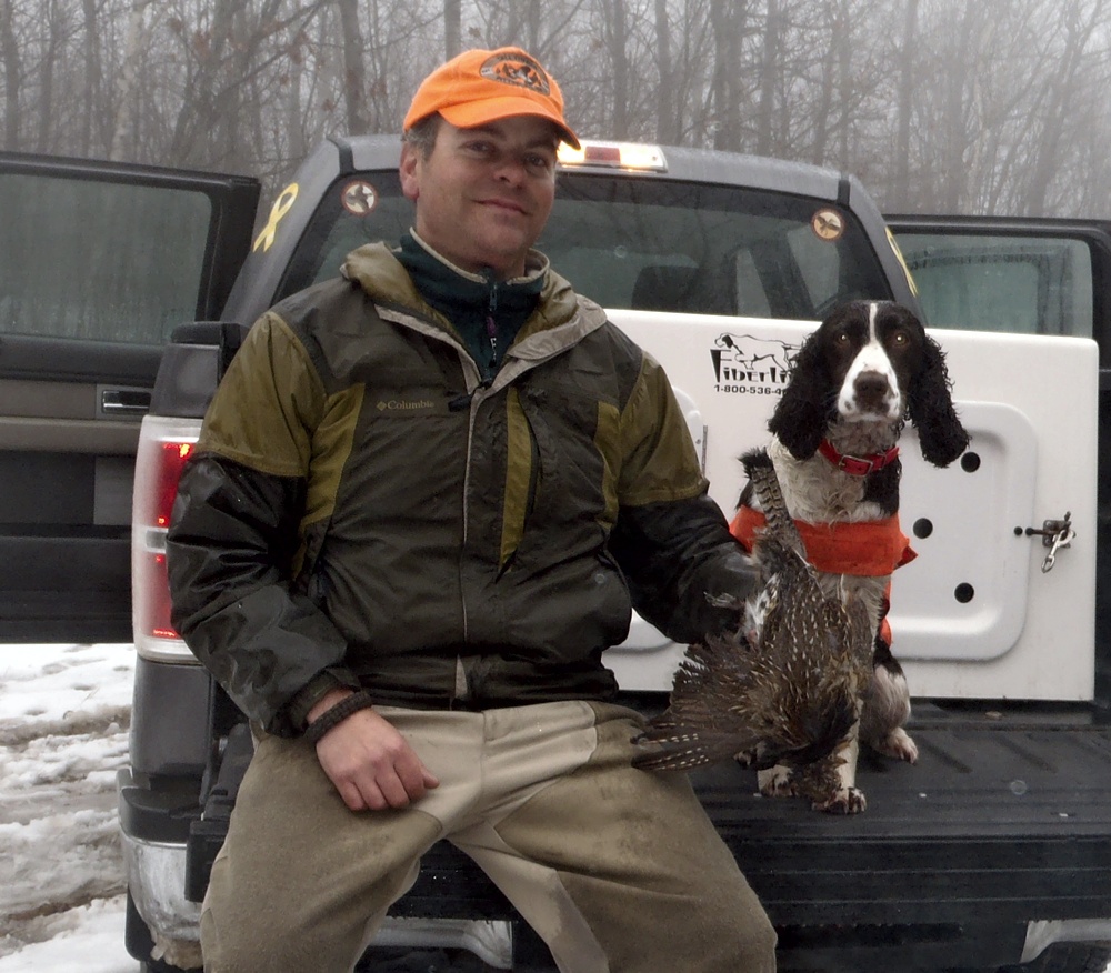 Maine ruffed grouse hunting