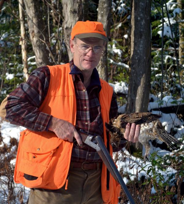 Ruffed grouse hunting at Tall Timber Lodge