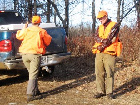 Ruffed grouse hunting with Jo Ann Moody