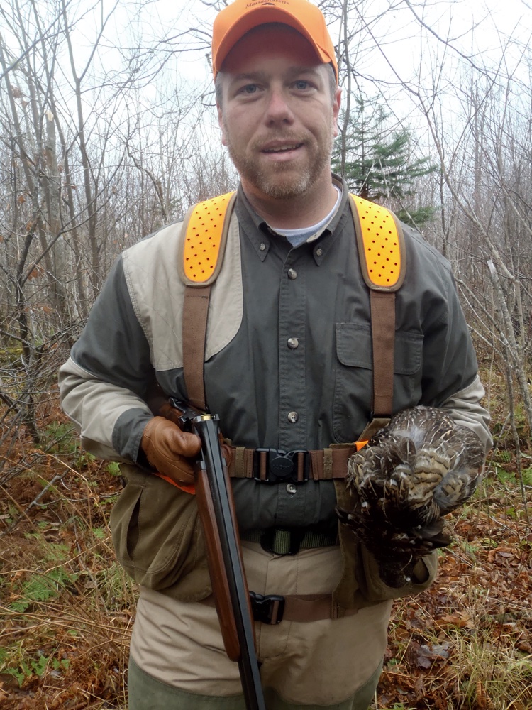 Matt with his NH ruffed grouse