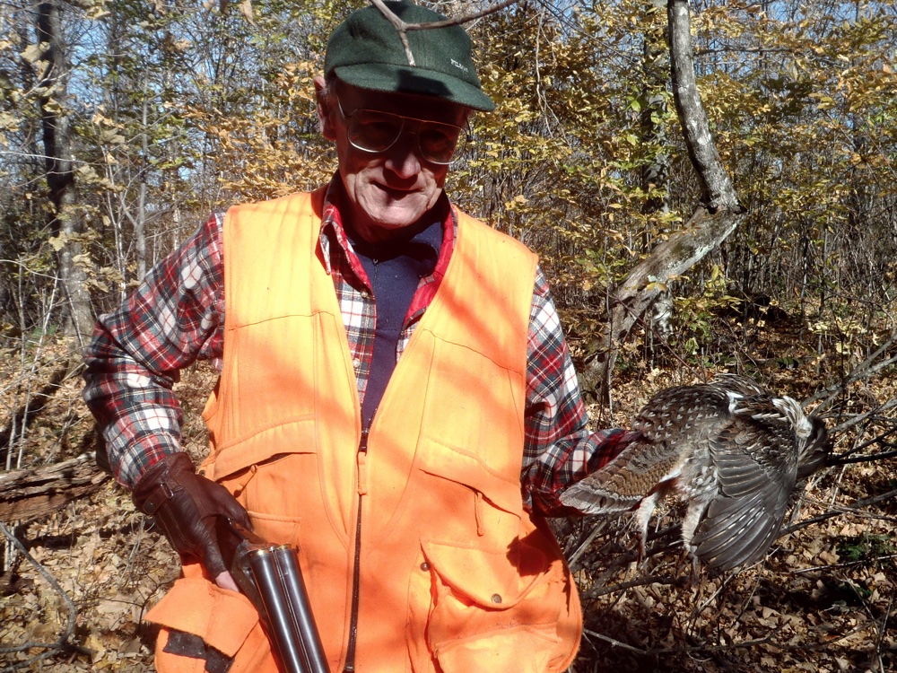 Paul with NH ruffed grouse