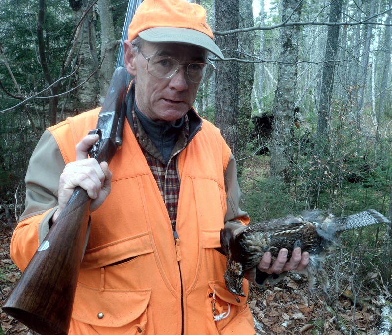 Paul with his NH ruffed grouse