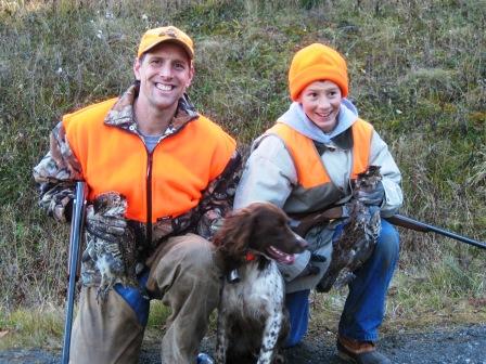 NH ruffed grouse hunting