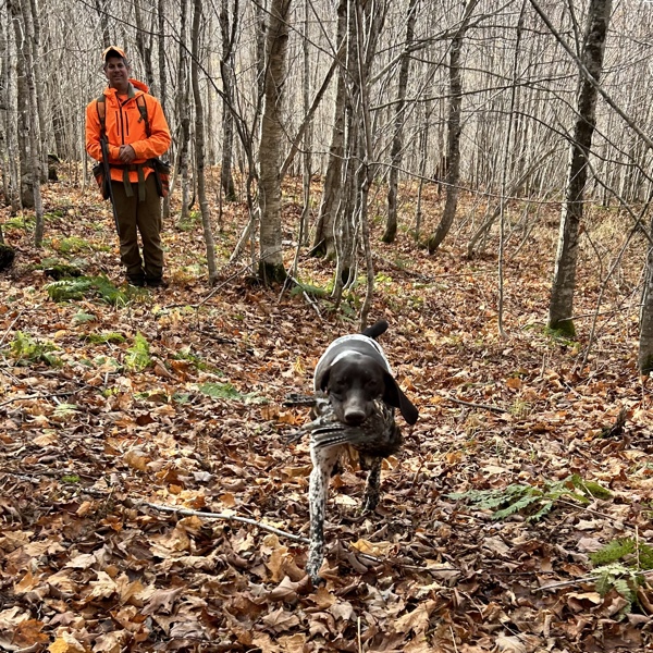 Frost Fire Guide Service ruffed grouse hunts