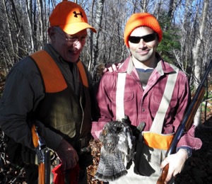 Pittsburg NH grouse hunting