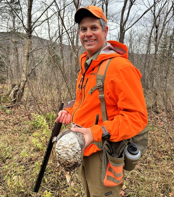 Ruffed grouse hunting in northern New Hampshire