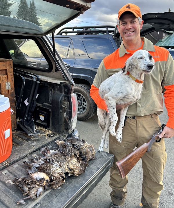 Frost Fire Guide Service ruffed grouse hunts