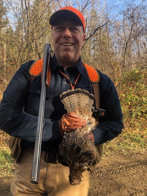 Ruffed grouse hunting in northern New Hampshire
